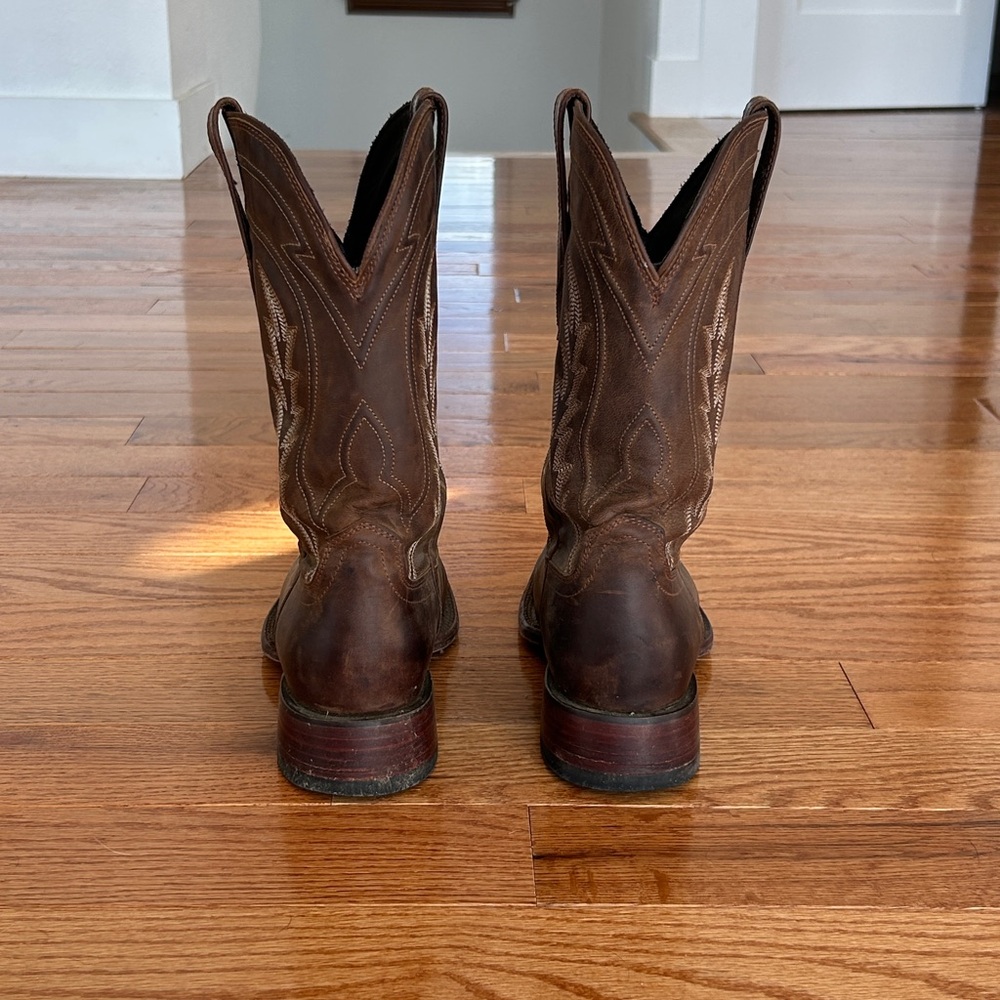 Tecovas Dark Brown Cowboy Boots - Picture 3 of 8
